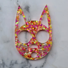 Load image into Gallery viewer, Self Defense Kitty Keychains
