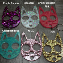 Load image into Gallery viewer, Self Defense Kitty Keychains
